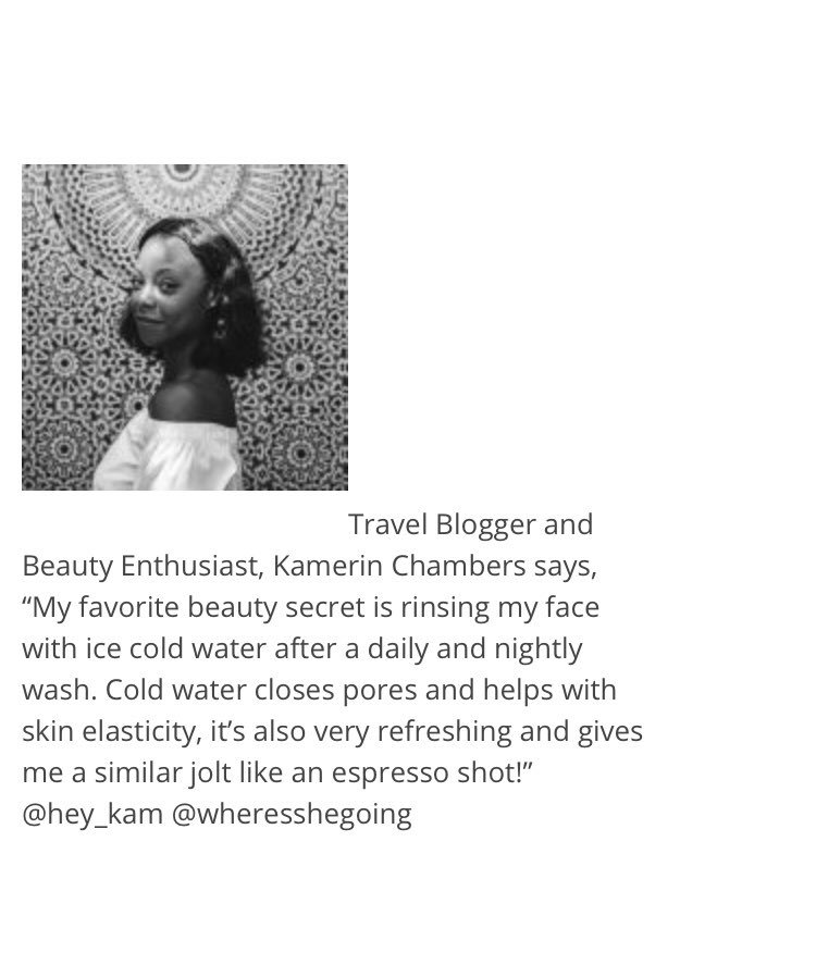 kamerin_jamale's tweet image. Thanks so much to this beauty and Spa Director Mechelle Smith at @TheFoundersInn for featuring me in @SPAWEEK “30 Under 30” 😭😍 #spaweek #floweringalmondspa