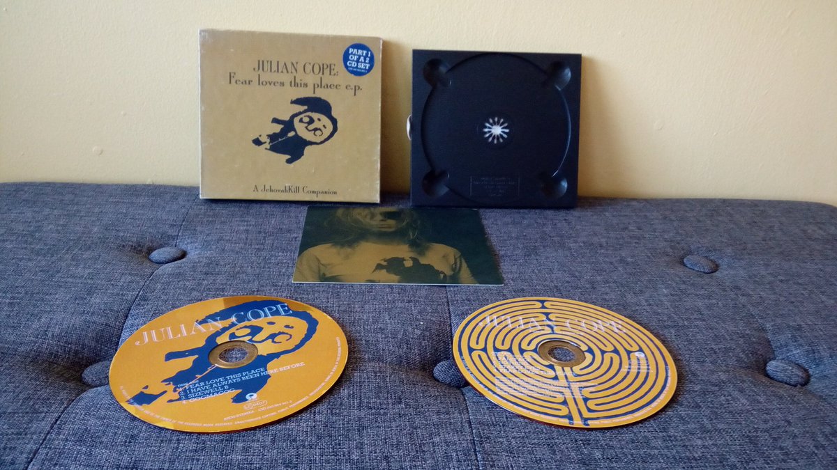 LongLiveLaMusic's tweet photo. #EPAnyFormat - sublime groupings of songs over 2cds, fear loves this place from jehovahkill by the arch druid #JulianCope, needless to say I loved every aspect of this era https://t.co/c081mVTYuK