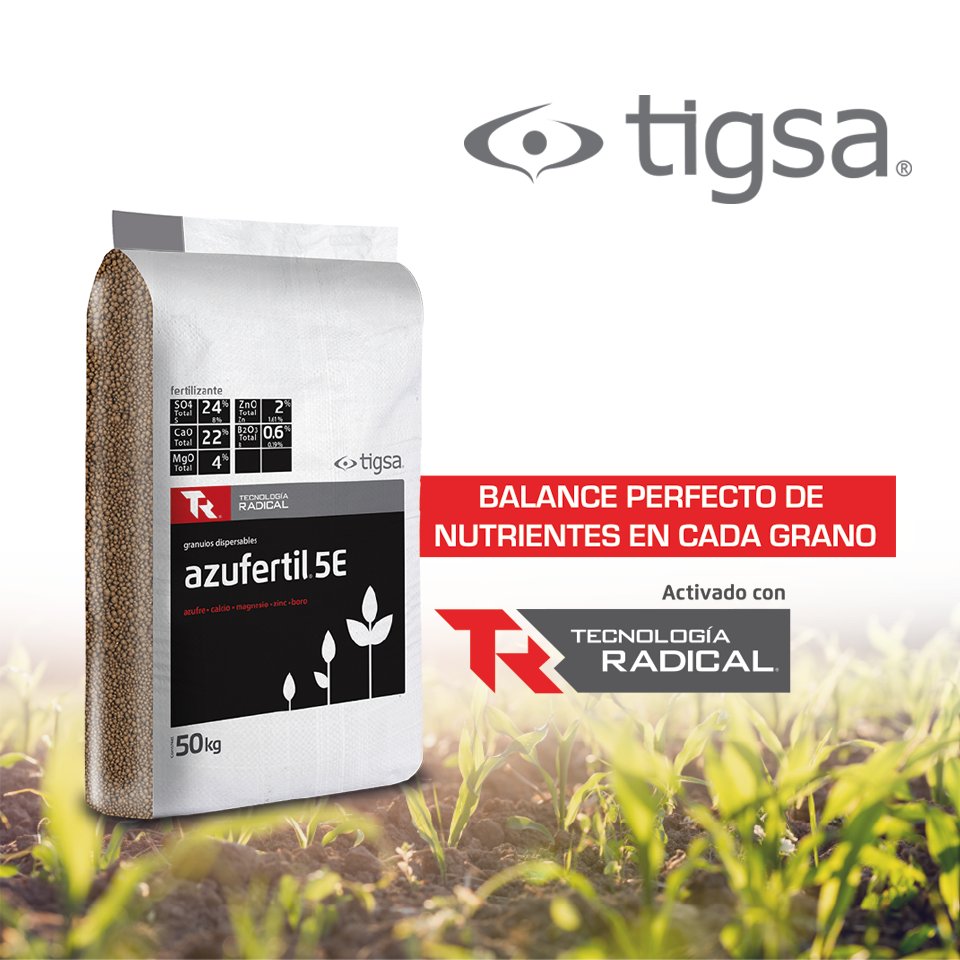 ElproductorEC's tweet photo. #Azufertil tiene el balance perfecto de nutrientes en un solo grano. Ayuda a regular el pH y la salinidad de los suelos y mejora el desarrollo radicular de las plantas. Sólo con @Ferpacific_ec (azufertil.png) https://t.co/U7dn9PIMLK