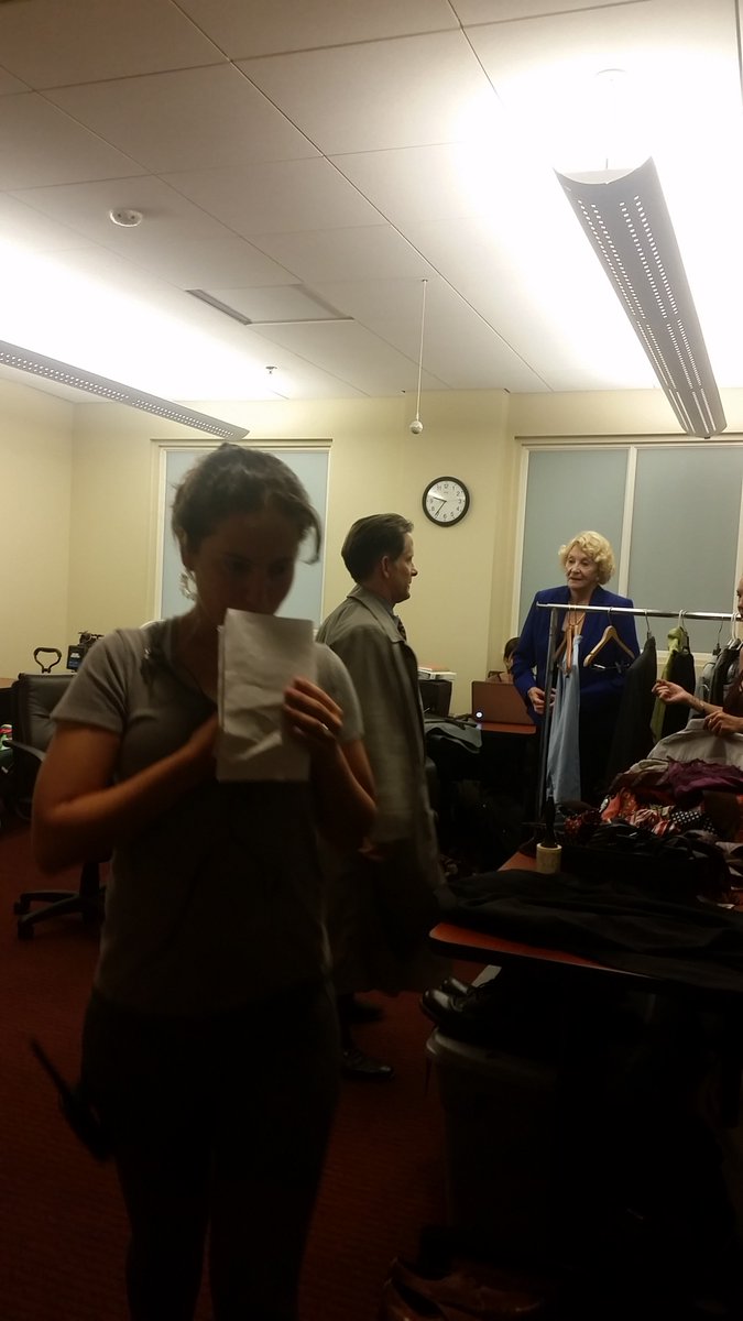 DeniseGossett's tweet photo. Wardrobe on Sounds of Silence!   #actorlife  #LAShoot https://t.co/4bzGdnDRvk
