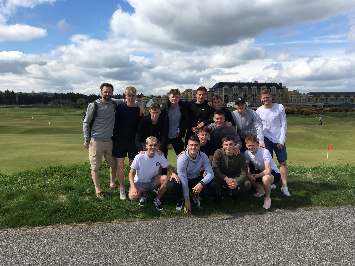 RRFCdev's tweet photo. End of season day out at St. Andrews. Himalayas and head tennis in the sun ☀️⚽️🎾 https://t.co/NtF7bdaIsQ