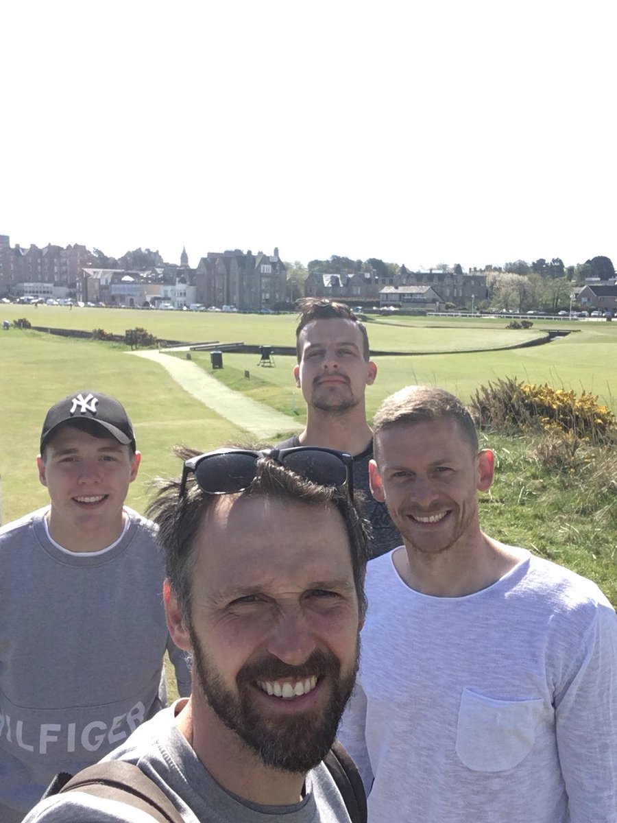 RRFCdev's tweet photo. End of season day out at St. Andrews. Himalayas and head tennis in the sun ☀️⚽️🎾 https://t.co/NtF7bdaIsQ