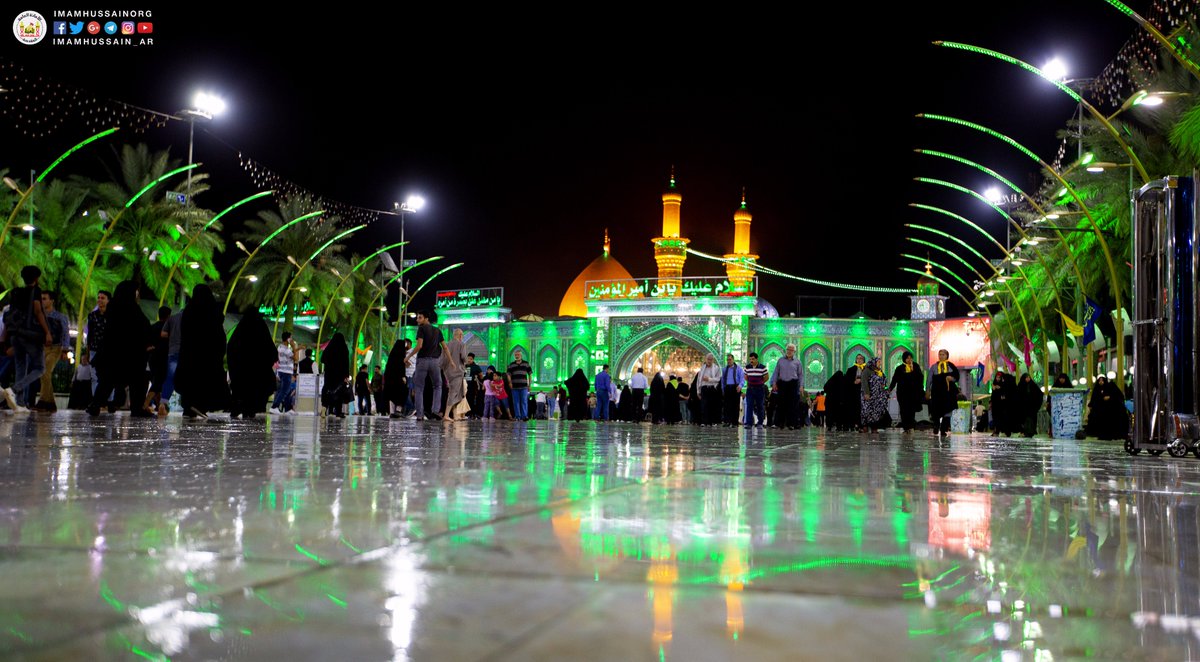 imamhussainorg's tweet photo. #العتبة_الحسينية_المقدسة
قبل قليل من بين الحرمين الشريفين https://t.co/9oxWI0zr8N