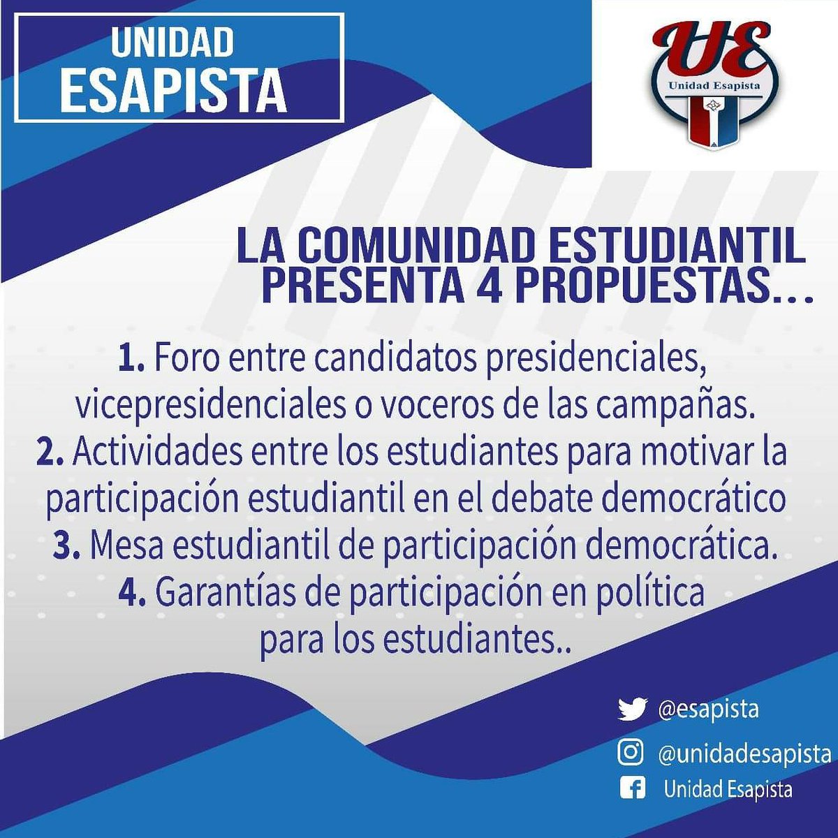 esapista's tweet photo. Las propuestas que serán llevadas hoy a la reunión con la Directora Nacional. @SergioFerG @GustavoBolivar @PalomaValenciaL https://t.co/IMVRL4uBCq