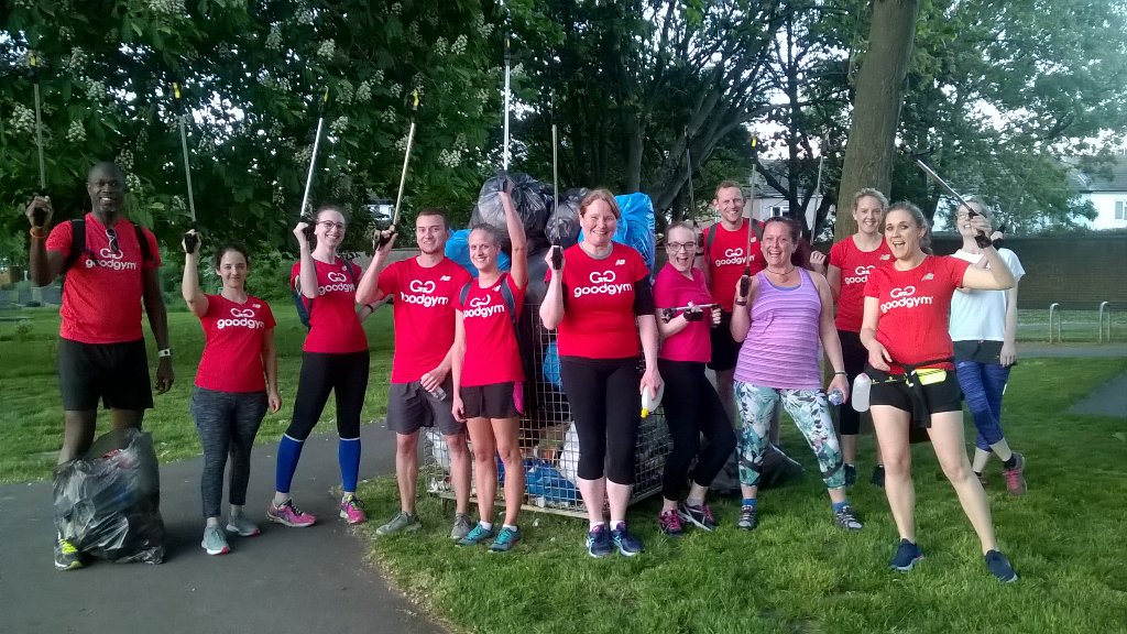 Well done <a href="/GGCroydon/">GoodGym Croydon</a> you made such a difference #Croydon <a href="/yourcroydon/">Your Croydon</a> <a href="/cleanstreetstu/">Stuart Collins</a>