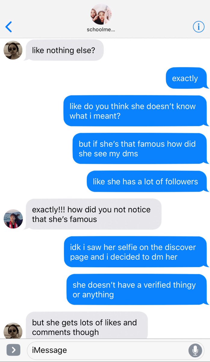 —  saida social media au where kim dahyun’s slides into someone’s instagram dms not knowing that the girl is actually a famous youtuber