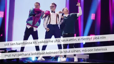 lyriii's tweet photo. Onni on suomitekstitykset. #Euroviisut https://t.co/rFl0KbYmje