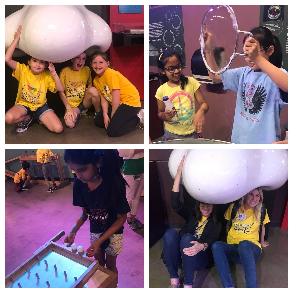Andrewsthird's tweet photo. Third grade has a blast at the @SciTechMuseum !!! https://t.co/KYT0fBFo71