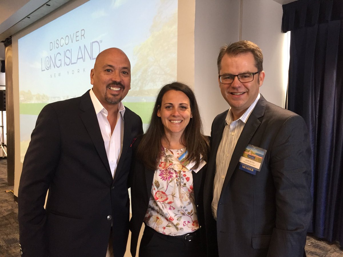 ALONMarketing's tweet photo. Thrilled to participate with @DiscoverLINY and the 2nd Annual Tourism Symposium at St. Joseph’s College #nttw2018 https://t.co/wrntqExW3o