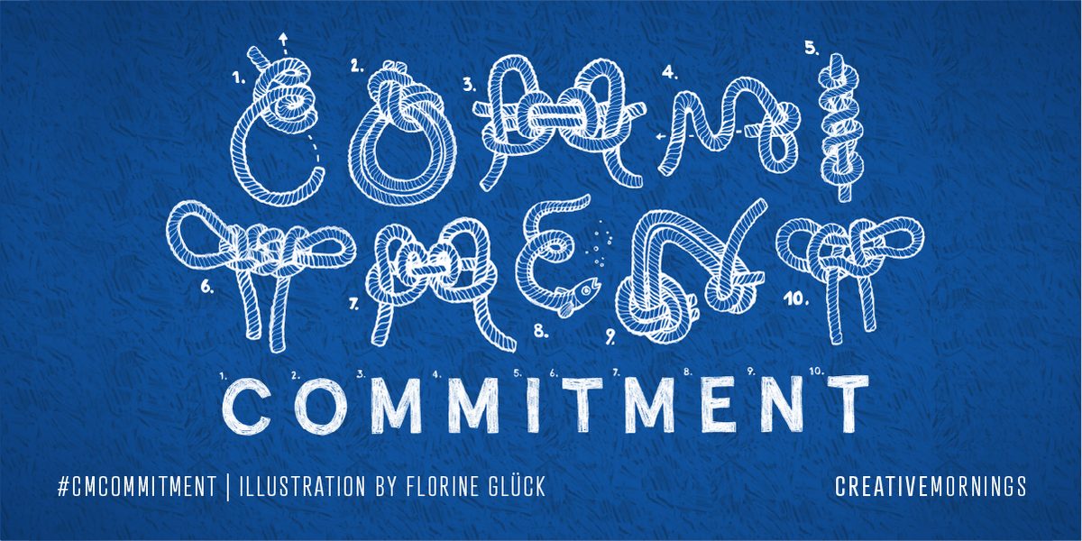 1katalinasilva's tweet image. Compromiso es la promesa de estar. Se trata de decir sí con todo tu corazón.
El compromiso nace de la libertad, no de una imposición. 
Más de 180 ciudades @creativemorning exploraremos #CMcommitment #CMTij 
creativemornings.com/themes/commitm…