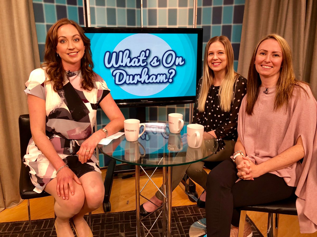 AbilitiesCentre's tweet photo. On May 18 check out @WhatsOnOshawa on @ROGERStvDurham as Melinda Lemay of @PicksAndGiggles and Heather St.Amand of @AbilitiesCentre discuss their upcoming event #AllThingsHandmade at @AbilitiesCentre on June 9th from 10am-3pm. For more info visit https://t.co/J48MR3xjKH https://t.co/QSCjdmFEHn