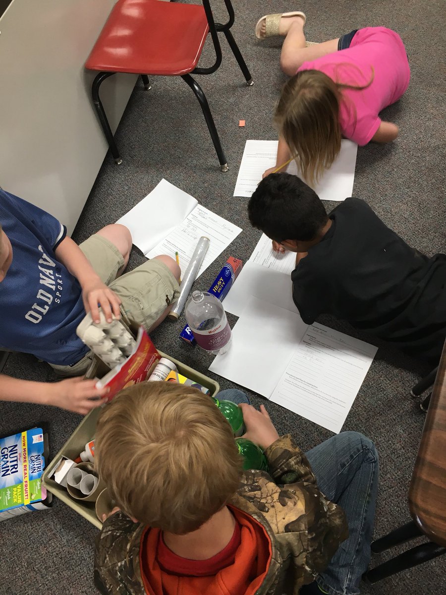 MrsStultz3's tweet photo. We are no longer just third graders, we are scientists and we are ready to design a house that will survive some extreme weather! https://t.co/xxOvdiiI3s