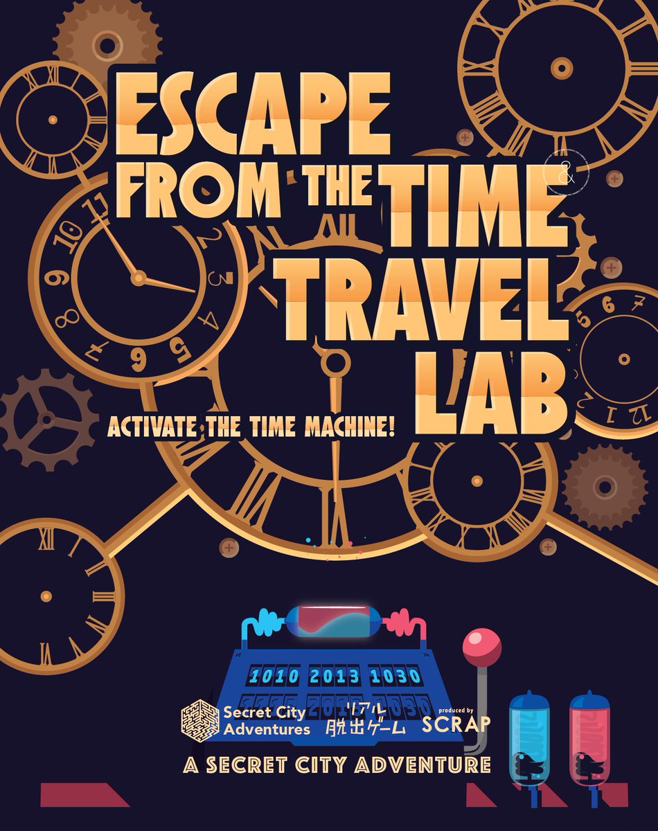 secretcitygames's tweet photo. Two of the worldʼs most established games can be found right here in downtown #Toronto! Go back to where it all started and play Escape From the #TimeTravelLab and Trial of the #MadFoxSociety today! https://t.co/C3OAQ4WIpR https://t.co/KzEemcamxz