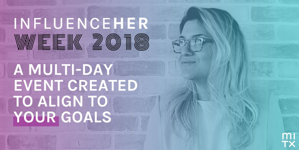 bosbizwomen's tweet photo. It's official - we are so excited to finally announce the launch of #INFLUENCEHERWEEK, coming this July 17-19 in Boston. Early bird tickets available now, get 'em while they last! https://t.co/7oChdutF2J https://t.co/9u5BpxMpCc