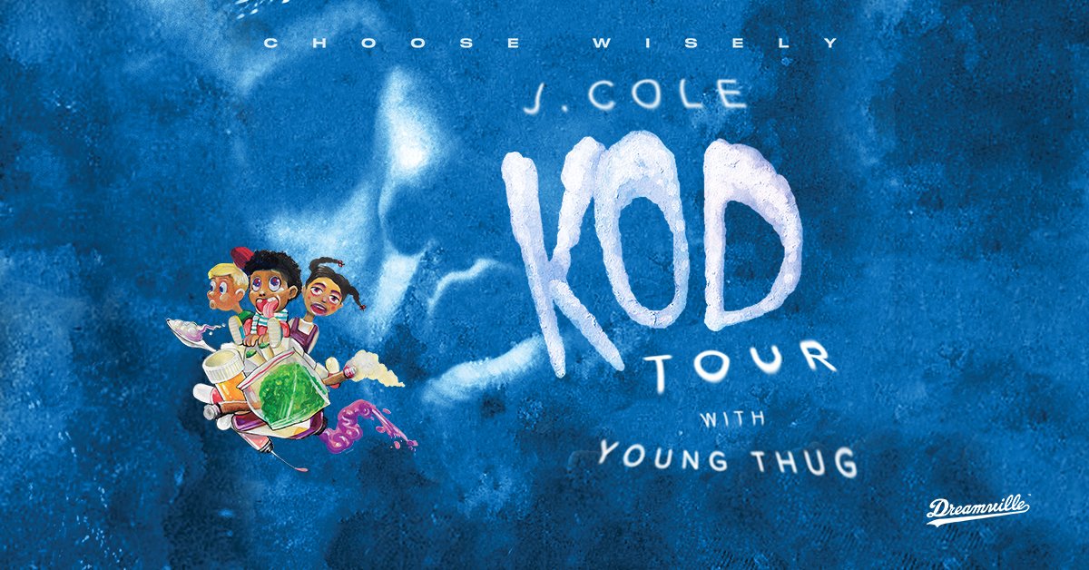 RapDirect_'s tweet photo. J. Cole announces the KOD Tour with Young Thug: https://t.co/j8bLI9D418 https://t.co/xHFqjvSZ3p