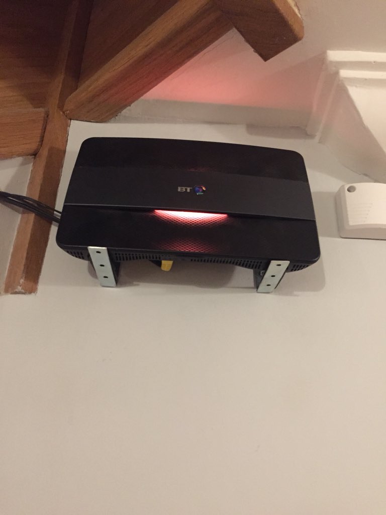NattyDupes's tweet photo. What a joke, the fact we spend crazy amounts on the ‘quickest’ service they provide and yet it is down every other day. #btbroadband #downagain https://t.co/L6Jt8OMqiy