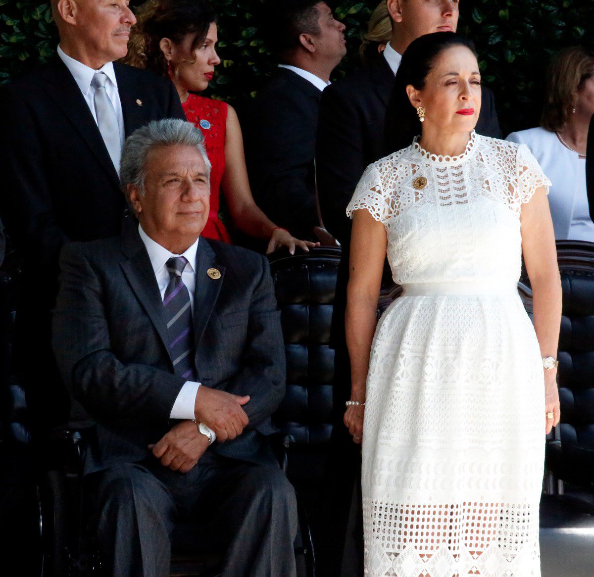 GoberCarchi's tweet photo. .@Presidencia_Ec Presidente de la República, @Lenin Moreno, participó de la Sesión Solemne de la Transmisión del Mando Presidencial en Costa Rica | #EcuadorEnCR 🇪🇨 🇨🇷 https://t.co/1sNxXVjWo5