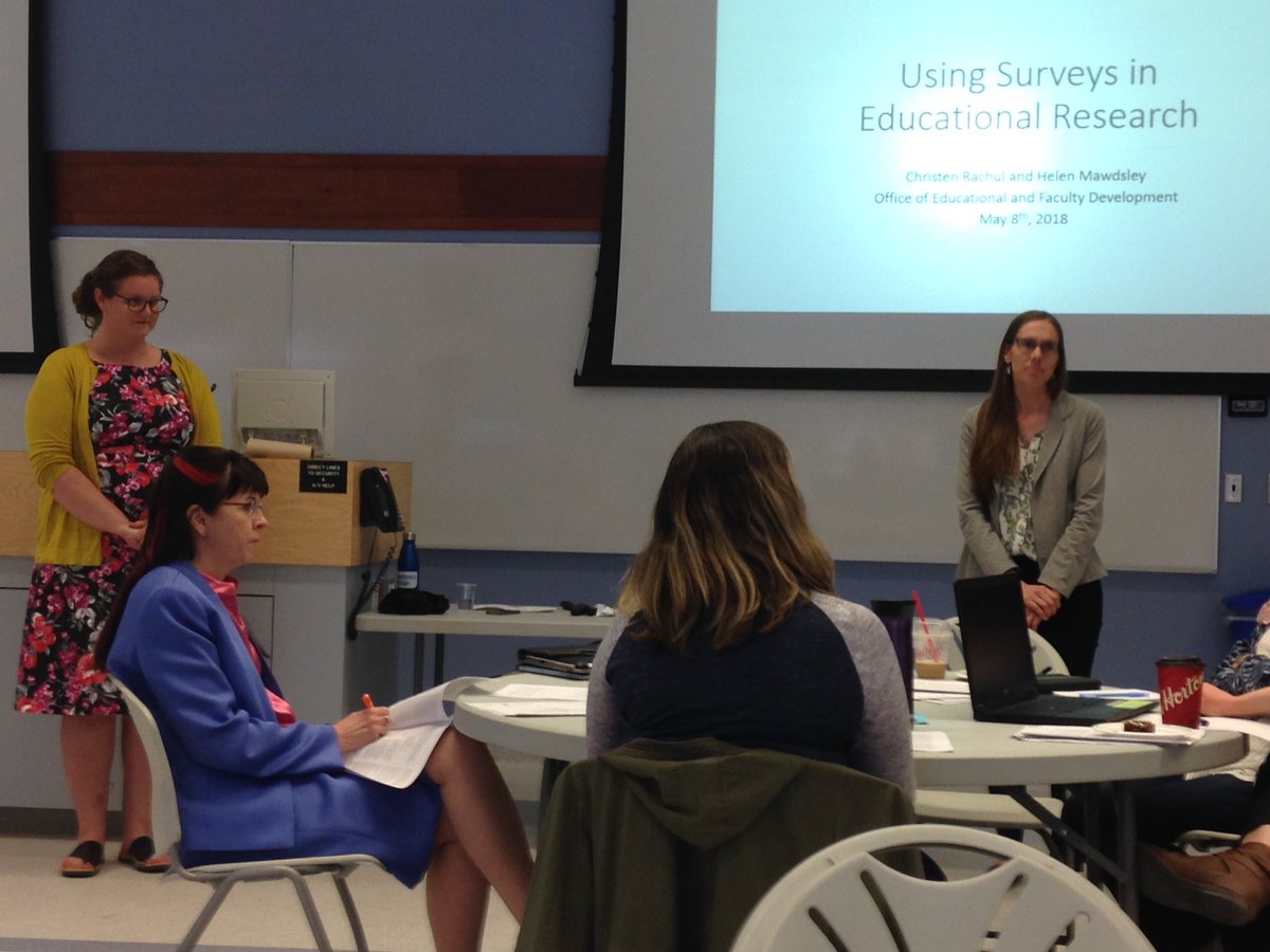 ISME_MRCoM_UM's tweet photo. Workshop on using surveys in educational research being lead by @ChristenRachul and Helen Mawdsley. #OEFD #EducationalResearchDay https://t.co/qGKocSNA1h