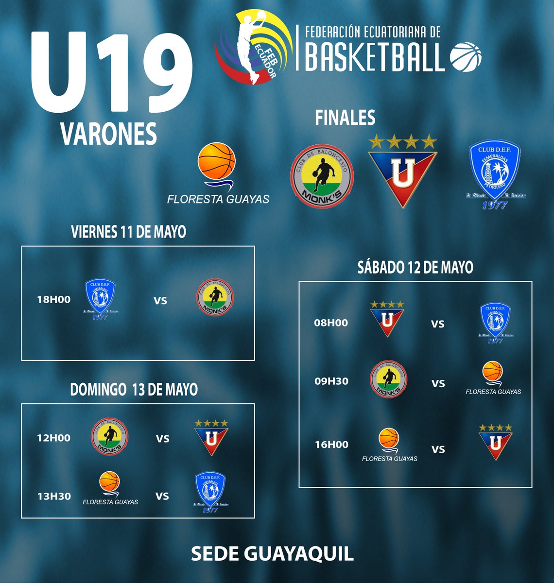 Baloncesto Ecuador on Twitter: "GUAYAS TIENE BALONCESTO Este fin de