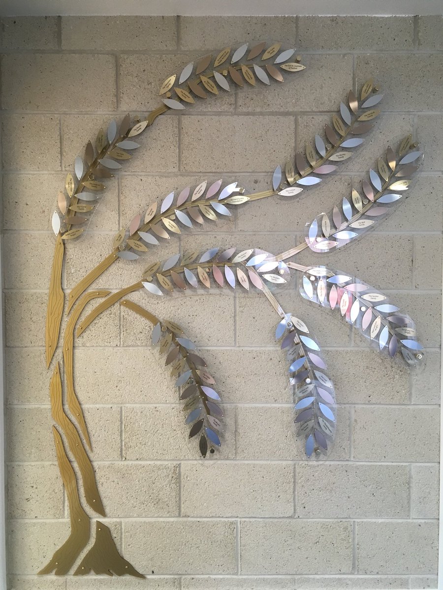 perspexangel's tweet image. Here it is! My newest #memorytree #donorrecognition tree built today for a #Wiltshire #school #willow