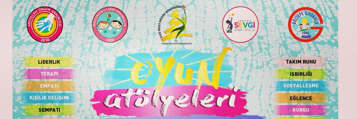 Adk015's tweet photo. #ÇocukOlsam

#GelenekselÇocukOyunları
#OyunAtölyeleri 
 @tcmeb  @Yusuf__Tekin  @aebilgili @turanakpinar @altinsoy45 @TCAdanaValiligi @mehmeta53569834 https://t.co/e8hn14AOVi https://t.co/ztRcXQzFmg
