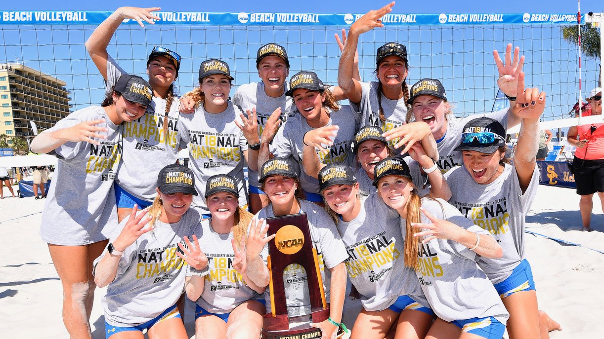 NCAA Volleyball on Twitter "👑 QUEENS OF THE BEACH 👑 Relive the action
