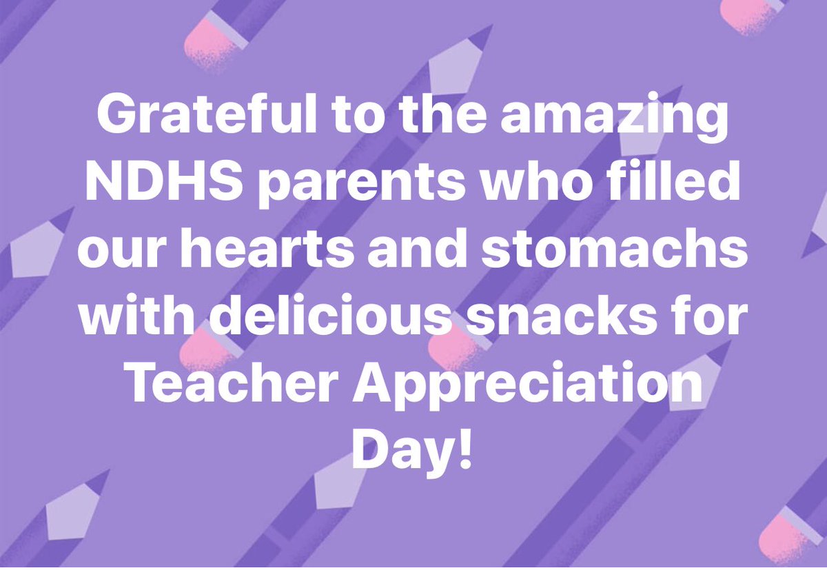 EFitzSolava's tweet photo. #TeacherAppreciationDay #NDEagles https://t.co/btgX3OTeFw