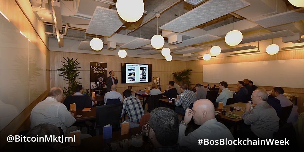 sirjohnhargrave's tweet photo. Our sold-out #Blockchain Lunch and Learn during #BosBlockchainWeek!
@blockchainwk https://t.co/mJ0aI75YK3