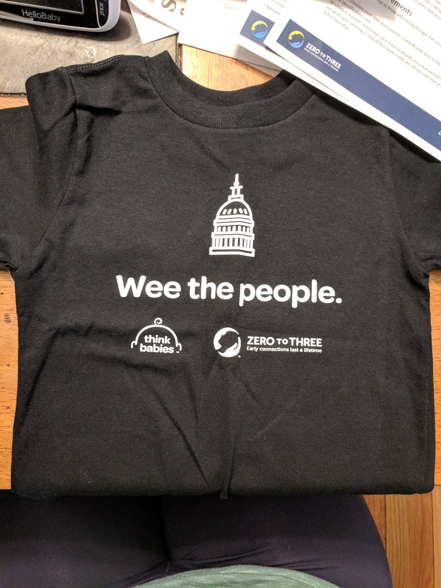 kzinsser's tweet photo. @SenDuckworth We felt so welcome and heard. Thank you! 

Also, your conference table makes a great race track for toy cars. Kid tested and approved!

We hope your daughter enjoys her new t-shirt when she grows into it! She and Graeson will be twins! https://t.co/3xy5BxYlFv