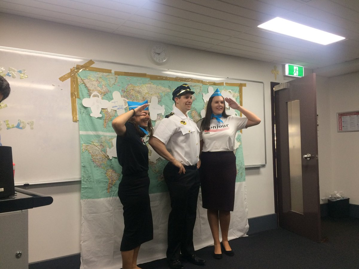 Spencer2097's tweet photo. Well done to today’s EDSS428 presenters. A creative approach inevitably creates an engaging lesson for all. At ease captain ✈️🗺 #ACUEDU_p https://t.co/hQc5ZLN6DK