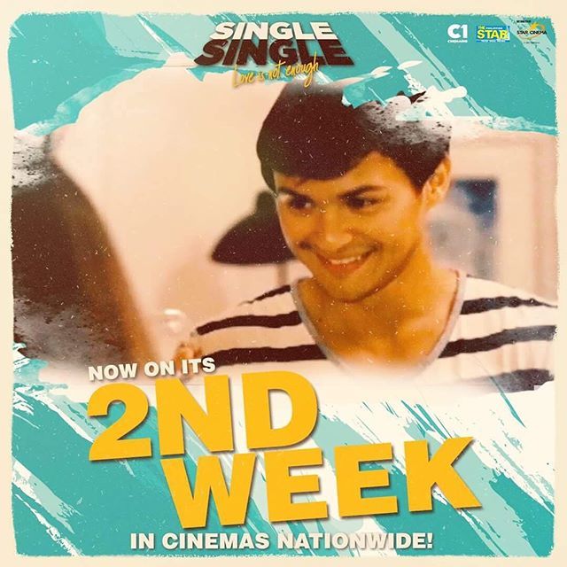 StarCinema's tweet photo. Catch Matteo Guidicelli as Joey boy in #SingleSingleTheMovie #LoveIsNotEnough, now on its second week in cinemas! https://t.co/HNif4qI33c
