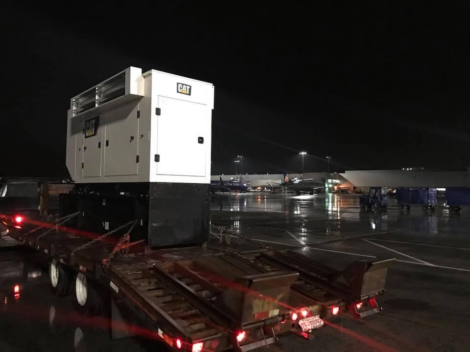 Delivering #catpower to <a href="/CLTAirport/">CLT Airport</a>. #webuildnc