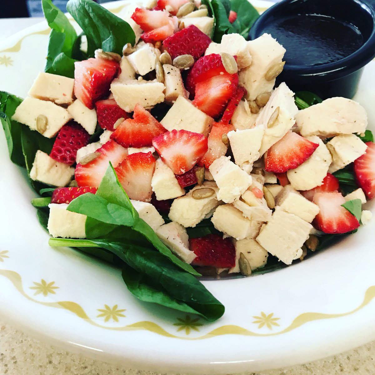 fireside_oneida's tweet image. Wednesday’s Specials: 
-Strawberry Chicken Salad $9.99

-Stromboli Wrap $8.99

-Goulash $7.99