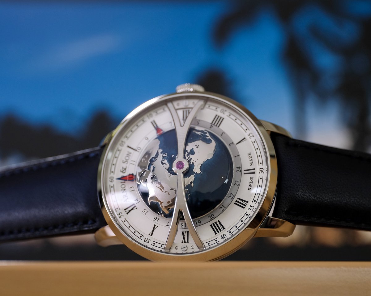 ArnoldandSon's tweet photo. What time zone would you visit with the Globetrotter? https://t.co/edKPKgUyrl
