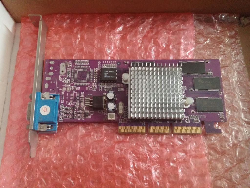 TechRaiding's tweet photo. The #GPU thats gonna power my #pentium3 #gamingpc The Palit #GeForce2 #MX400 64bit 64MB #VGA https://t.co/P8ZXWHNZPI