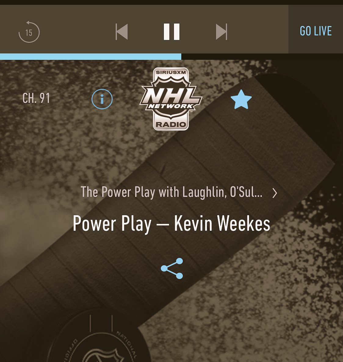 <a href="/KevinWeekes/">Kevin Weekes</a> + @realPOSULLIVAN - 2 of my favs on the same segment 🔥🔊📻 - #StanleyCup #Tendy  <a href="/IHaveNo5Hole/">NO5HOLE</a> <a href="/SiriusXMNHL/">SiriusXM NHL Network Radio</a>