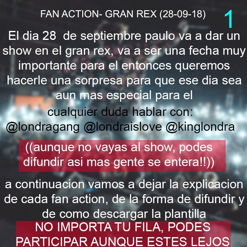 LONDRAGANG's tweet photo. hola!, con londraislove y kinglondra organizamos un fan action para el gran Rex, en este tweet y en respuesta a este tweet se encuentran las explicaciones y el cartel que hay que imprimir, esperamos que se copen y difundan♡

(parte 1 de la explicación) https://t.co/queNMKhMtV