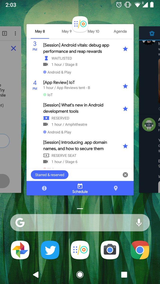 Android P Beta up and running! #io18