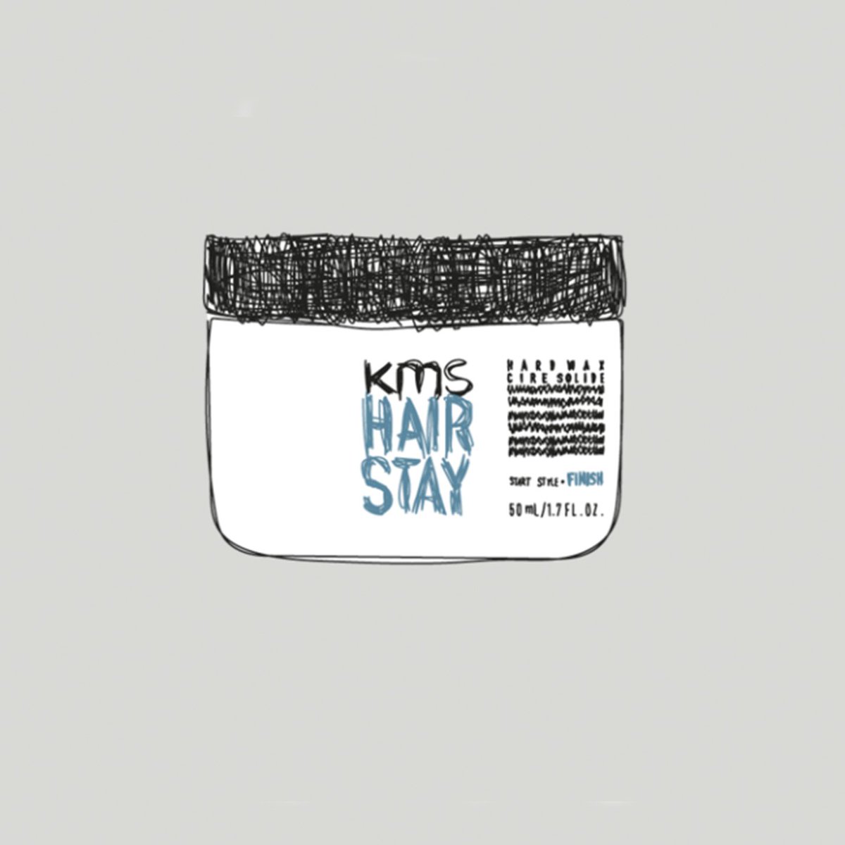 KMSHairUS's tweet image. Restyle without excess buildup with the #texturizing and mattifying #HAIRSTAY Hard Wax. #StyleMatters