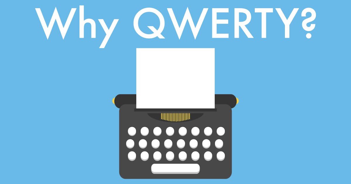 MagazineETH's tweet image. هل تعلم لماذا لوحة مفاتيح حاسوبك تبدأ بكلمة QWERTY ! dlvr.it/QSCHM4