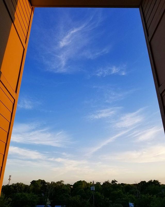 Blue sky of Texas #latergram ift.tt/2KGKt4R