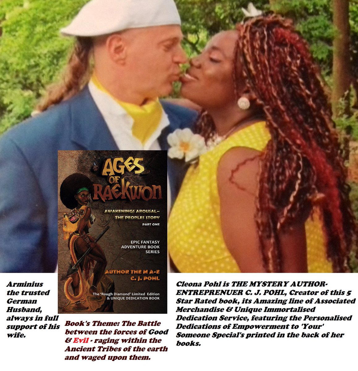 AcjAuthorp's tweet photo. #manchesterunited #inlove #always a #champion of #diversity and #positivity #interraicalcouple self #publishedauthor #cjpohl #invitesyou to #SubscribeNow to my website https://t.co/6ArftK1G7t and #buy my #books #artworks a #Dedication etc #ETC https://t.co/S0Guv05RIu