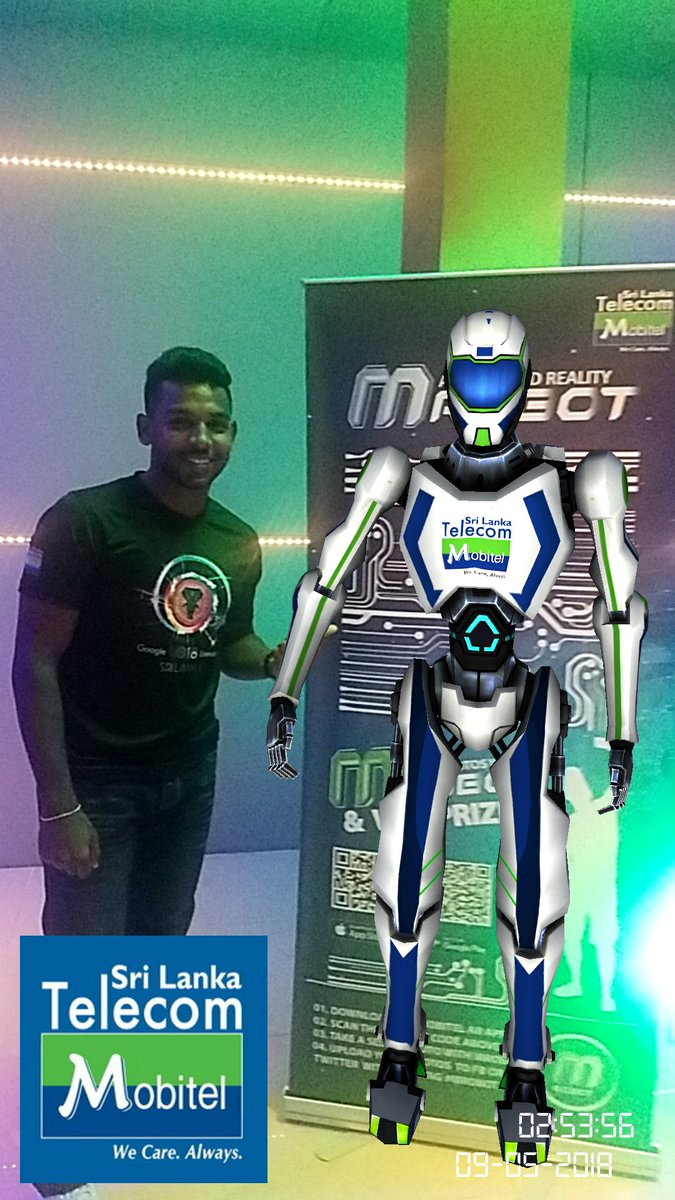 HN_Kumarasinghe's tweet photo. #Mobitel #MROBOT https://t.co/fNYiEhqcbA