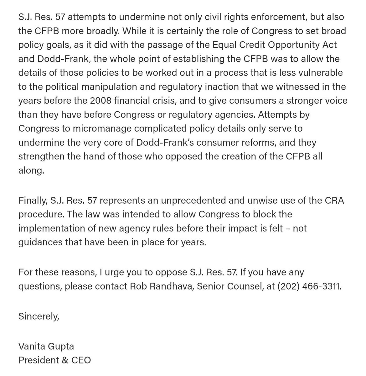 Letter re S.J.Res. 57 from The Leadership Conference on Civil and Human Rights, p. 3