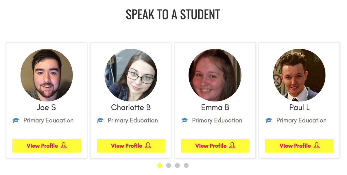 SpeaktoaUni's tweet photo. You can 'Speak to a Student' on Speak to a Uni! 

Come and have a chat to @CumbriaUni students - they can't wait to chat!

https://t.co/ebrBJOugl3 https://t.co/NrJWbHXgTp