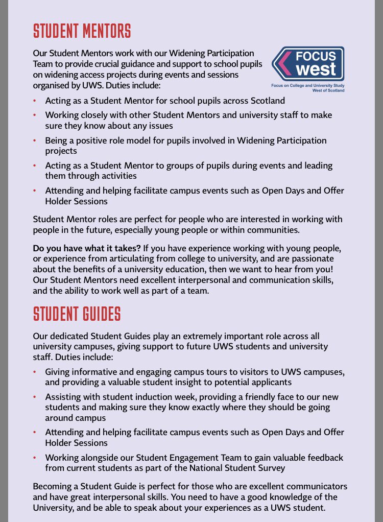 UWSBuddies's tweet photo. Who is excited for the new @uwslanarkshire campus? As we get ready to pack up and move, we are also on the look out for new faces to take up some student roles #uws #studentjobs https://t.co/ev6ZhyFJq3