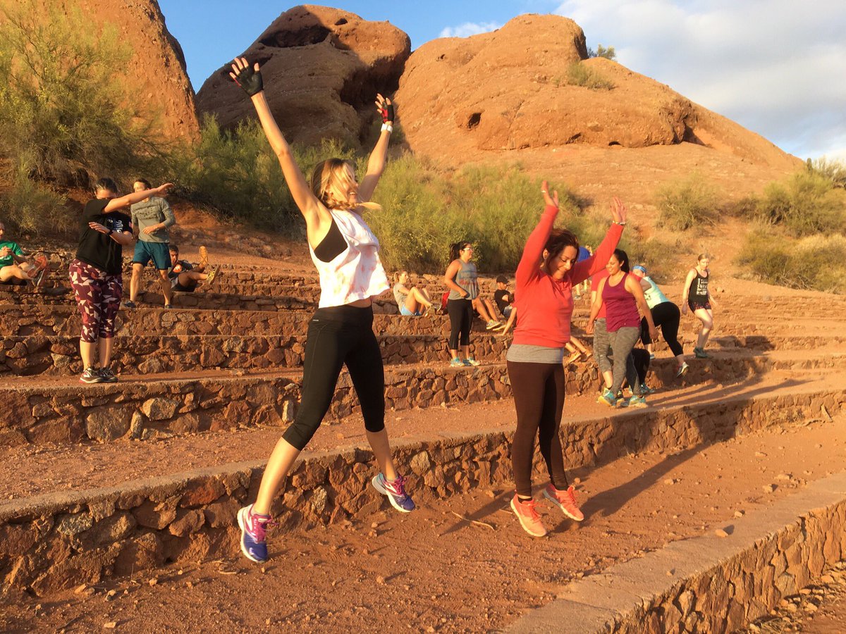 Hey <a href="/taylorswift13/">Taylor Swift</a>, no better place to wind down from your show tonight than with a sunrise and stairs tomorrow, are we right? Papago Park Amphitheater - 6am. #justshowup