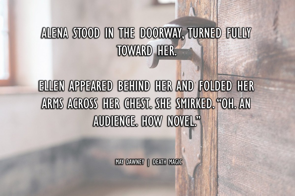 MayDawney's tweet image. #TeaserTuesday! Five more days until #DeathMagic's release, and I'm excited! You can pre-order here, and of course you get a sneak peek. amazon.com/dp/B07C1GTVYY