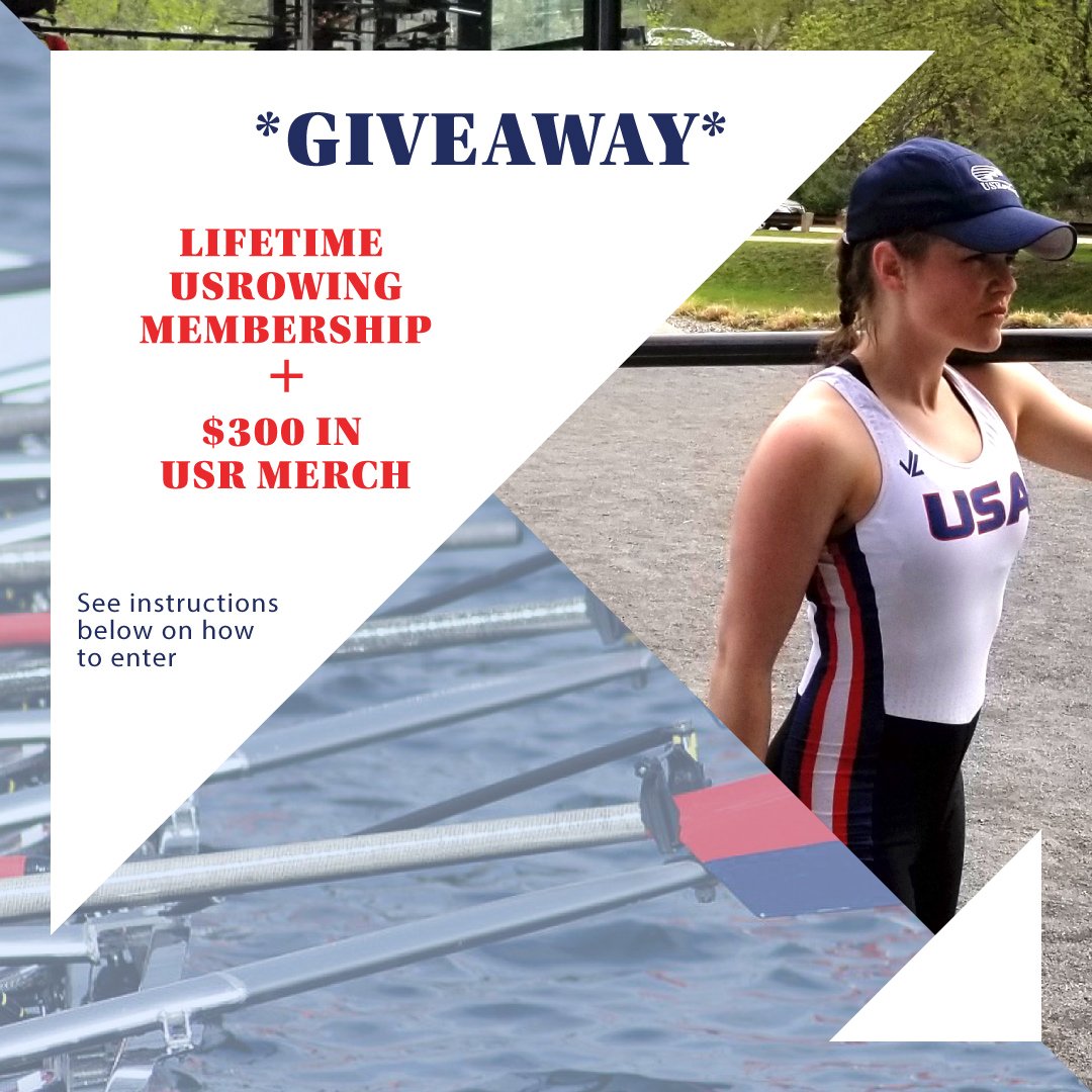 GIVEAWAY of a lifetime!  Win a LIFETIME <a href="/usrowing/">USRowing</a> membership + $300 in JL USR gear! 2nd &amp; 3rd place prizes as well! Winners chosen May 17th.
1) Follow <a href="/JLRowing/">JL Racing</a> and <a href="/usrowing/">USRowing</a> 
2) Like this post
3) Comment tagging 3 friends(1 entry per comment)
4) Retweet for 20 bonus entries!
..