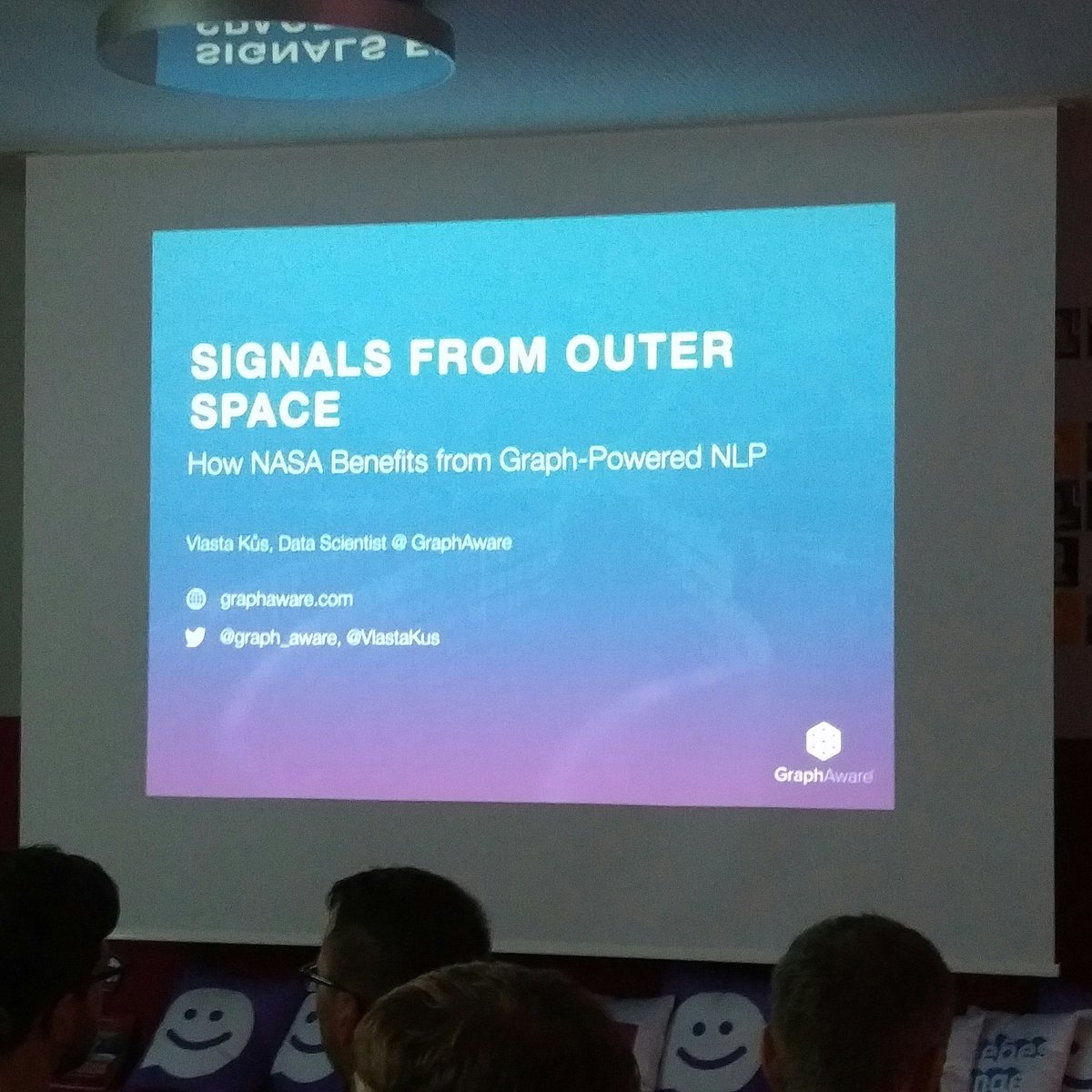 yournextevent's tweet photo. Signals from outer space - oder wie man NASA Daten mittels NLP verarbeitet. Ein toller Abend bei der fünften Auflage des @mldresden.

@lovoo @InsideLOVOO
#WhatsOnToday #FindYourNextEvent #FYNE
#MLDD #NASA #GraphAware #Neo4J #NLP #LDA
#Lovoo #MachineLearning #Meetup #Dresden https://t.co/kwjzz6Od1b